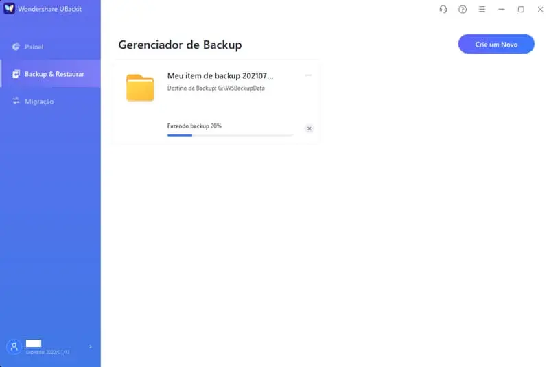 Como fazer backups com o UBackit