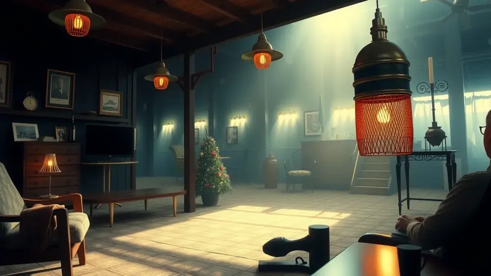 Os elementos visuais que aparecem em todo filme de Burton