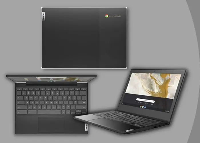 Lenovo Chromebook 3 11 polegadas Chromebook AMD A6 Memória de 4 GB Memória Flash eMMC de 32 GB Preto ônix