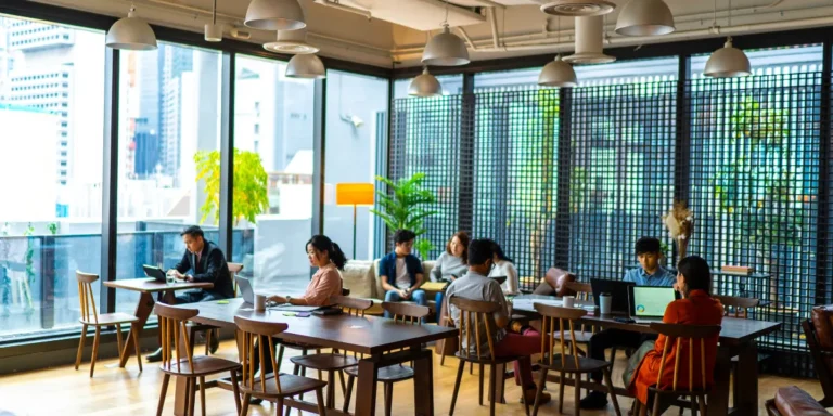 Coworking para criativos: ambientes inspiradores