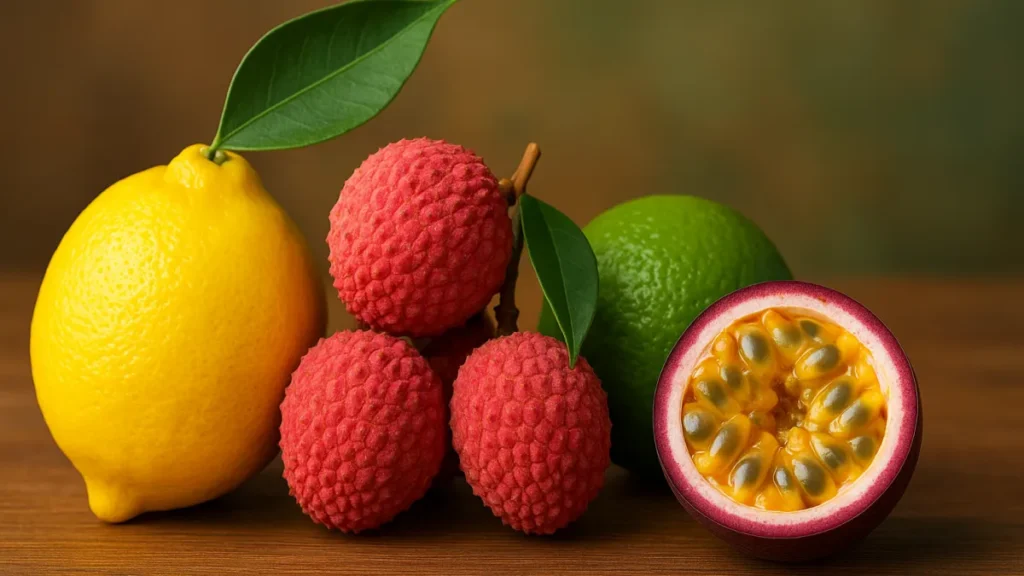 4 nomes de frutas com a letra l 1