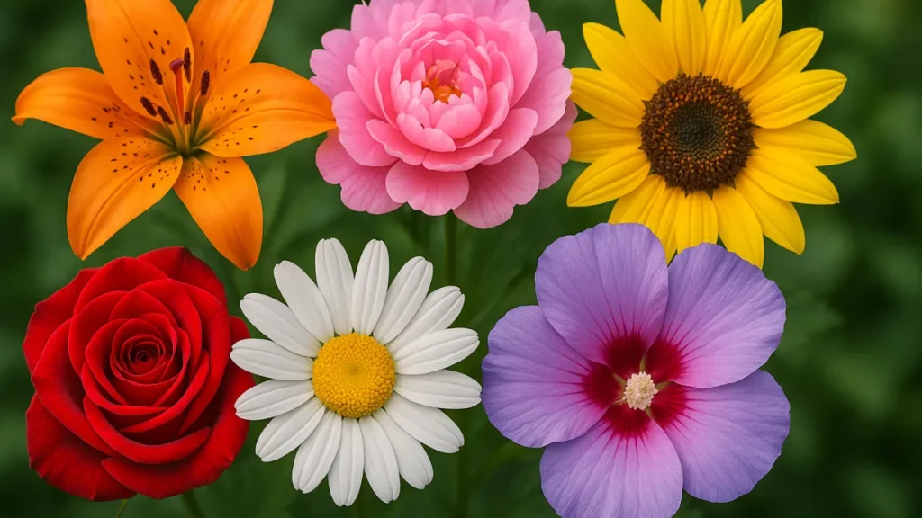 6 nomes de flores 1